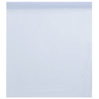 vidaXL matt átlátszó fehér PVC statikus ablakfólia 90 x 1000 cm