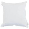 vidaXL P&aacute;rna p&aacute;rn&aacute;val Feh&eacute;r 80 x 80 cm Pamut