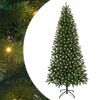 vidaXL Mű kar&aacute;csonyfa Z&ouml;ld 210 cm PE &eacute;s PVC