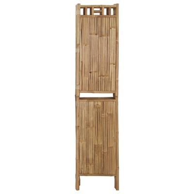 vidaXL 5 paneles bambusz paraván 200 x 180 cm