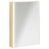 vidaXL F&uuml;rdőszobai t&uuml;k&ouml;rszekr&eacute;ny Sonoma t&ouml;lgy 43 x 11,5 x 60,5 cm
