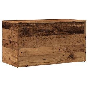 vidaXL antik fa színű szerelt fa tárolóláda 84 x 42 x 46 cm