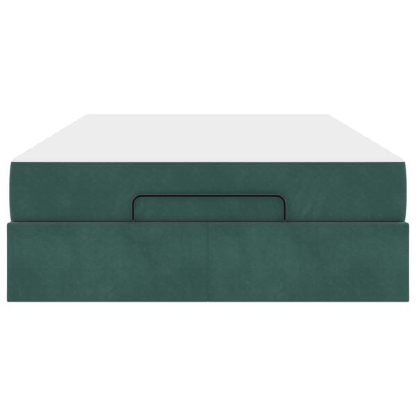 vidaXL &Aacute;gykeret matracmal t&aacute;rol&oacute;val S&ouml;t&eacute;tz&ouml;ld 140 x 190 cm B&aacute;rsony