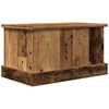 vidaXL antik fa sz&iacute;nű szerelt fa t&aacute;rol&oacute;doboz 30 x 50 x 28 cm