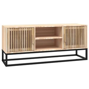vidaXL szerelt fa &eacute;s vas TV-szekr&eacute;ny 105x30x45 cm