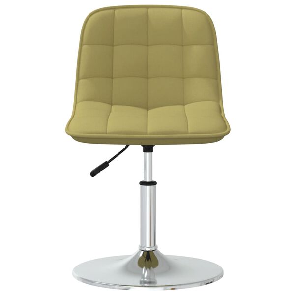 vidaXL z&ouml;ld sz&ouml;vetbor&iacute;t&aacute;s&uacute; forg&oacute; &eacute;tkezősz&eacute;k