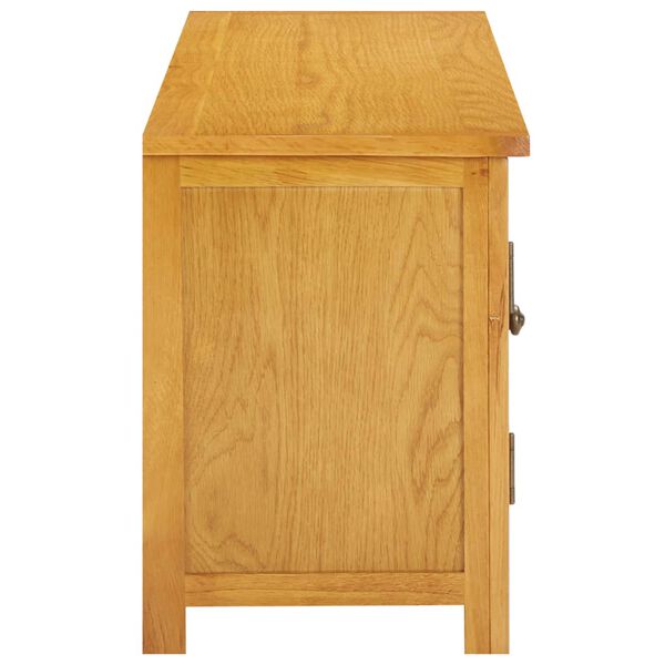 vidaXL t&ouml;m&ouml;r t&ouml;lgyfa TV szekr&eacute;ny 120 x 35 x 48 cm