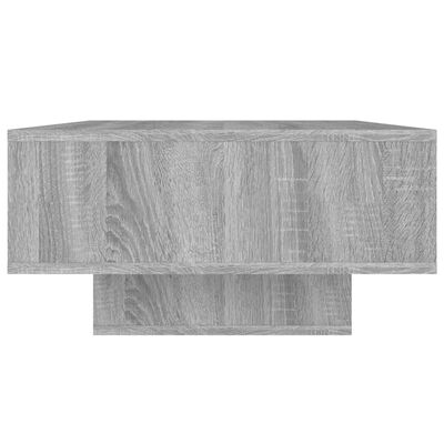 vidaXL szürke sonoma színű szerelt fa dohányzóasztal 105x55x32 cm