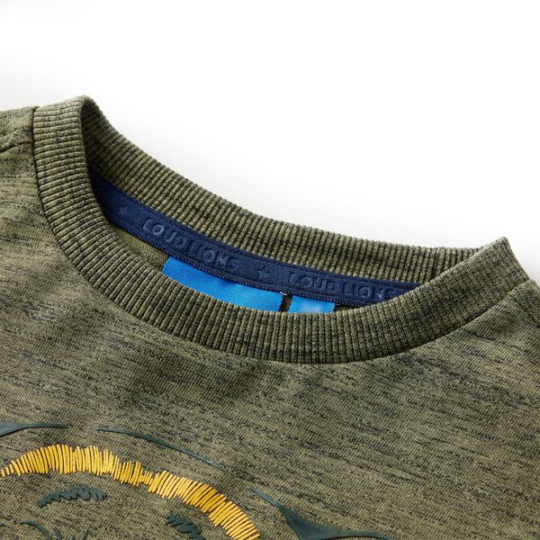 Keki melange hossz&uacute; ujj&uacute; gyerekp&oacute;l&oacute; 104