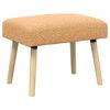 vidaXL pad Egysz&iacute;nű B&eacute;zs 60 x 40 x 45 cm Boucl&eacute;