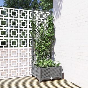 vidaXL vil&aacute;gossz&uuml;rke PP r&aacute;csos kerti &uuml;ltetől&aacute;da 40 x 40 x 121,5 cm