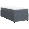 vidaXL s&ouml;t&eacute;tsz&uuml;rke b&aacute;rsony rug&oacute;s &aacute;gy matraccal 80 x 200 cm