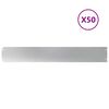 vidaXL Fűszeg&eacute;lyez&eacute;s 50 db 15 x 103 cm Horganyzott Ac&eacute;l Ez&uuml;st