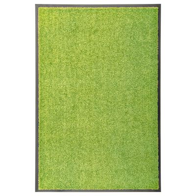vidaXL zöld kimosható lábtörlő 60 x 90 cm