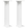 vidaXL N&ouml;v&eacute;ny&aacute;llv&aacute;ny 2 db Feh&eacute;r 25 x 25,5 x 100,5 cm Szerelt Fa