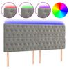 vidaXL vil&aacute;gossz&uuml;rke b&aacute;rsony LED-es fejt&aacute;mla 200x7x118/128 cm