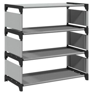 vidaXL sz&uuml;rke nem szőtt sz&ouml;vetből cipő&aacute;llv&aacute;ny 4 szintes 54x28x55 cm
