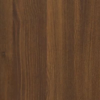 vidaXL barna tölgyszínű szerelt fa TV-szekrény 100x31,5x35 cm