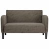 vidaXL s&ouml;t&eacute;tsz&uuml;rke műbőr Loveseat kanap&eacute; 110 cm