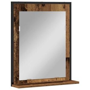 vidaXL T&uuml;k&ouml;r R&eacute;gi fa 50 x 12 x 60 cm &Uuml;veg &eacute;s Műszaki Fa