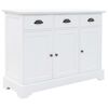 vidaXL 3 ajt&oacute;s MDF &eacute;s fenyőfa t&aacute;lal&oacute;szekr&eacute;ny 105 x 35 x 77,5 cm