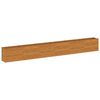 vidaXL Corten ac&eacute;l kerti magas&aacute;gy&aacute;s 578 x 50 x 69 cm