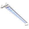 vidaXL alum&iacute;nium akv&aacute;rium LED-l&aacute;mpa 120-130 cm IP67