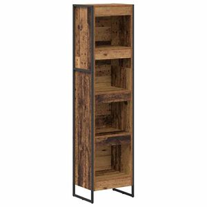 vidaXL K&ouml;nyvespolc 40 x 30 x 155 cm Szerelt Fa &Ouml;reg fa