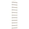 vidaXL Fali dekor&aacute;ci&oacute;s l&eacute;tra form&aacute;j&uacute; 50x200 cm Term&eacute;szetes &aacute;g
