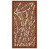 vidaXL lev&eacute;lmint&aacute;s corten ac&eacute;l kerti fald&iacute;sz 105 x 55 cm