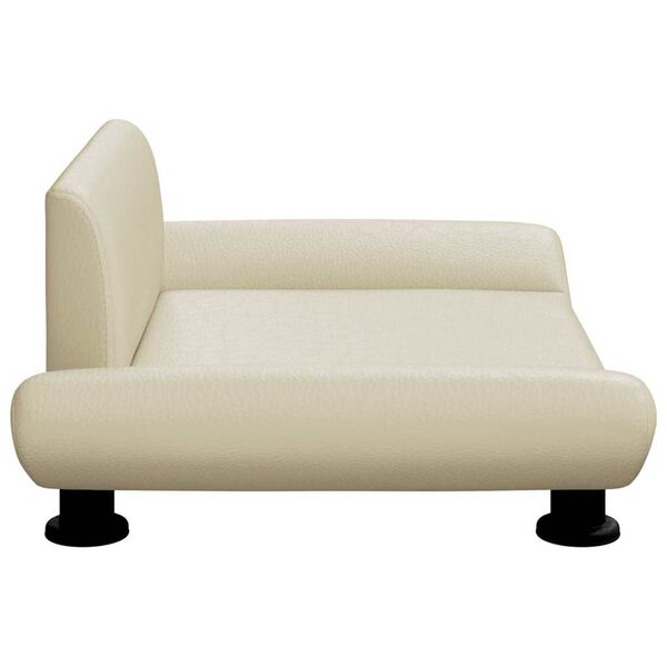 vidaXL kr&eacute;msz&iacute;nű műbőr kutya&aacute;gy 70 x 45 x 28 cm