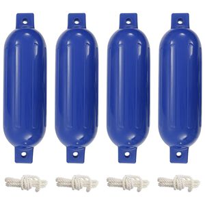 vidaXL 4 darab k&eacute;k PVC cs&oacute;nak l&ouml;kh&aacute;r&iacute;t&oacute; &Oslash; 14 x 50 cm
