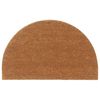vidaXL ajt&oacute;szőnyeg Natural Half Round 50x80 cm Tufting k&oacute;kuszrost