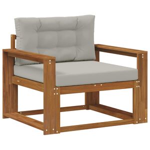 vidaXL K&uuml;lt&eacute;ri k&ouml;z&eacute;pső kanap&eacute; T&ouml;m&ouml;r Ak&aacute;cfa Term&eacute;szetes