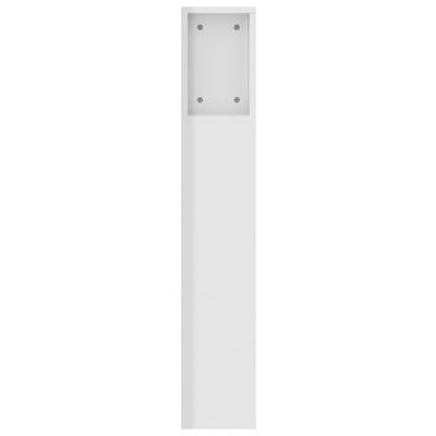 vidaXL magasfényű fehér áthidaló szekrény 160 x 18,5x 104,5 cm
