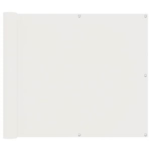 vidaXL Erk&eacute;ly Sz&uacute;nyogh&aacute;l&oacute; Feh&eacute;r 100 x 300 cm Oxford Sz&ouml;vet