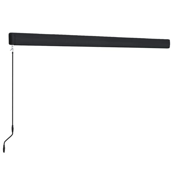 vidaXL k&eacute;k &eacute;s feh&eacute;r manu&aacute;lis kazett&aacute;s napellenző 500 x 300 cm