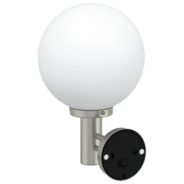 vidaXL Kültéri Fali Lámpa 2 pcs Ezüst 28 x 25 x 38 cm