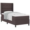 vidaXL Boxrug&oacute;s &aacute;gy p&aacute;rn&aacute;val S&ouml;t&eacute;t Barna 200 x 80 cm sz&ouml;vet