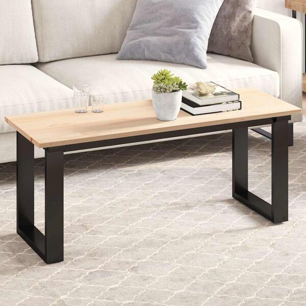 vidaXL t&ouml;m&ouml;r fenyőfa t&eacute;glalap alak&uacute; asztallap 110 x 40 x 1,7 cm