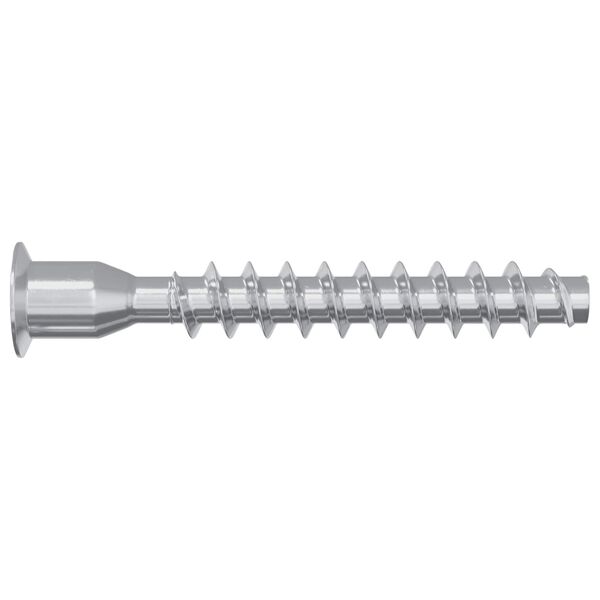 vidaXL Confirmat csavarok 2 pcs Ez&uuml;st &Oslash;7 x 50 mm F&eacute;m