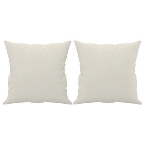 vidaXL 2 db kr&eacute;msz&iacute;nű b&aacute;rsony d&iacute;szp&aacute;rna 40 x 40 cm