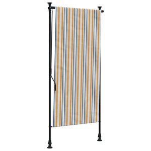 vidaXL s&aacute;rga &eacute;s feh&eacute;r sz&ouml;vet &eacute;s ac&eacute;l k&uuml;lt&eacute;ri rol&oacute; 100 x 270 cm