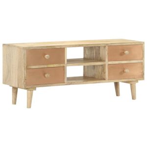 vidaXL t&ouml;m&ouml;r mang&oacute;fa TV-szekr&eacute;ny 110 x 30 x 45 cm