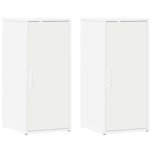 vidaXL 2 db feh&eacute;r forg&aacute;cslap cipősszekr&eacute;ny 32 x 35 x 70 cm