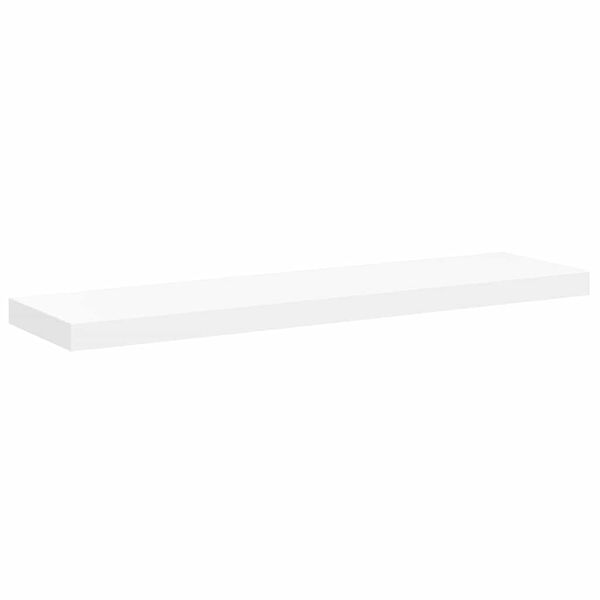 vidaXL feh&eacute;r MDF lebegő fali polc 90 x 23,5 x 3,8 cm