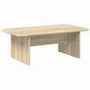 vidaXL Doh&aacute;nyz&oacute;asztal Sonoma t&ouml;lgy 93 x 53 x 33 cm Szerelt Fa