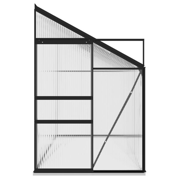 vidaXL antracitsz&uuml;rke alum&iacute;nium melegh&aacute;z 7,77 m&sup3;