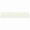 vidaXL Gyepszeg&eacute;lyek 20 db 103 x 0,05 x 22 cm Ac&eacute;l Feh&eacute;r