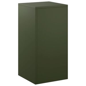 vidaXL N&ouml;v&eacute;ny&aacute;llv&aacute;ny Olajz&ouml;ld 30 x 30 x 60 cm Időj&aacute;r&aacute;s&aacute;ll&oacute; Ac&eacute;l